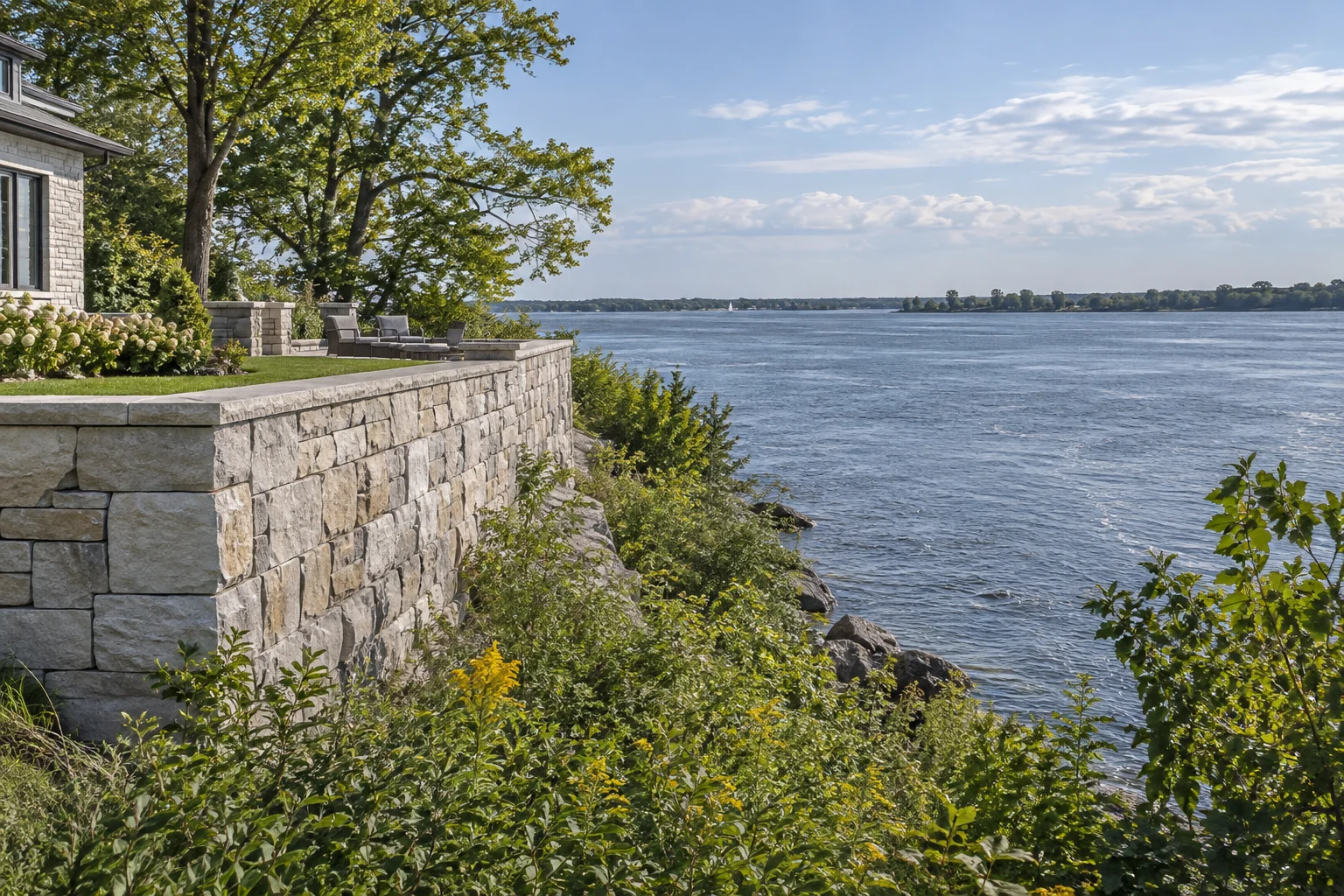 St. lawrence landscapes — illustrative design